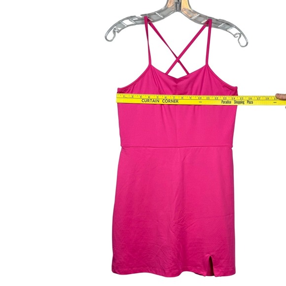 NWT Art Class Girls' Cami Strap Tennis Dress, Hot Pink, Size XL - Picture 4 of 7
